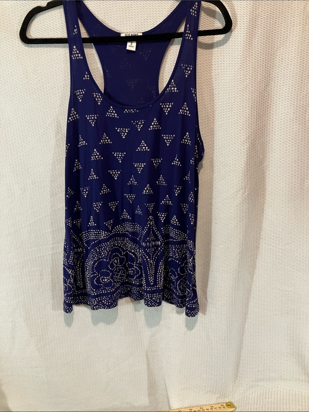 Old Navy Royal Blue Studded Racerback Tank - Picture 8 of 8